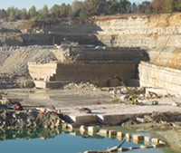 Indiana - limestone-quarry