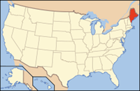 ME 220px-Map of USA ME