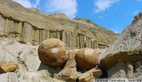 Site - Theo Roosevelt NP - Cannonball Concretions